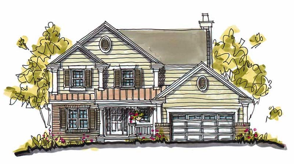Main image for house plan # 5769