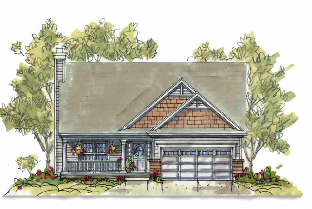 Main image for house plan # 5808