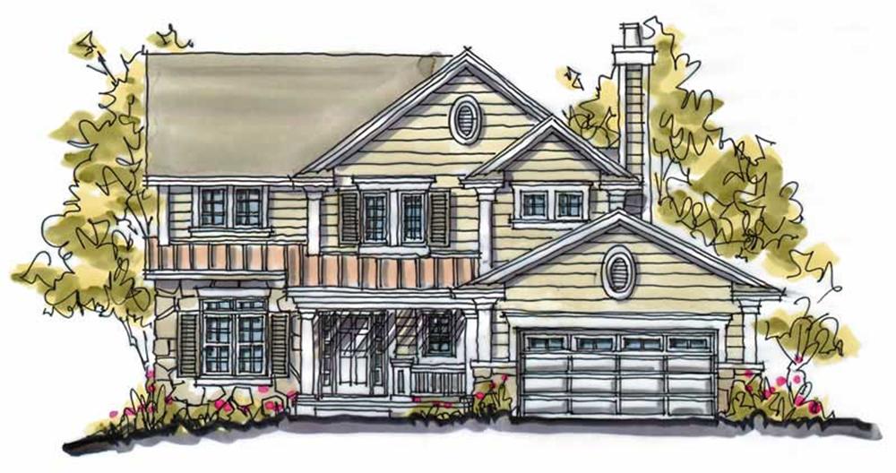 Main image for house plan # 5768