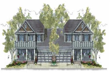 3-Bedroom, 1699 Sq Ft Country House Plan - 120-1600 - Front Exterior