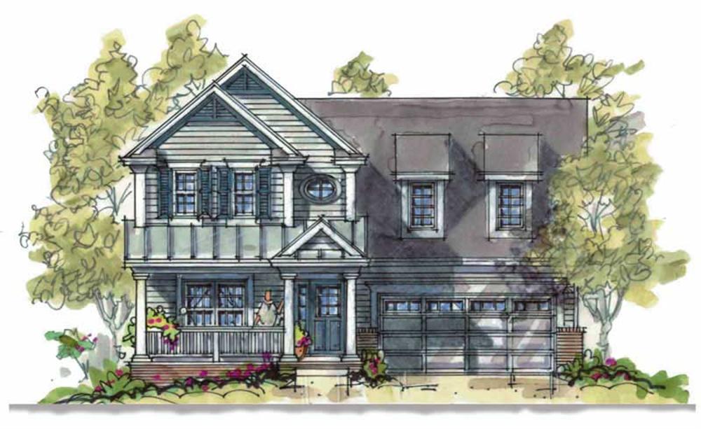 Main image for house plan # 6387