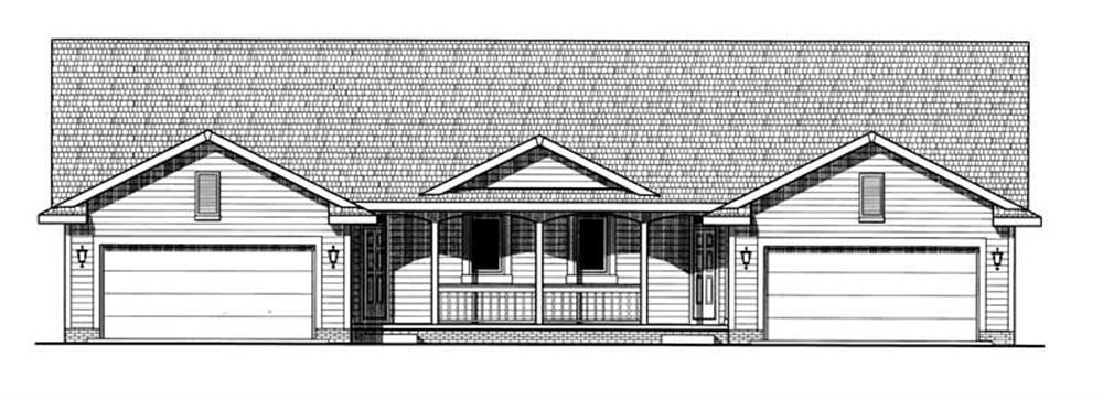 Main image for house plan # 6232
