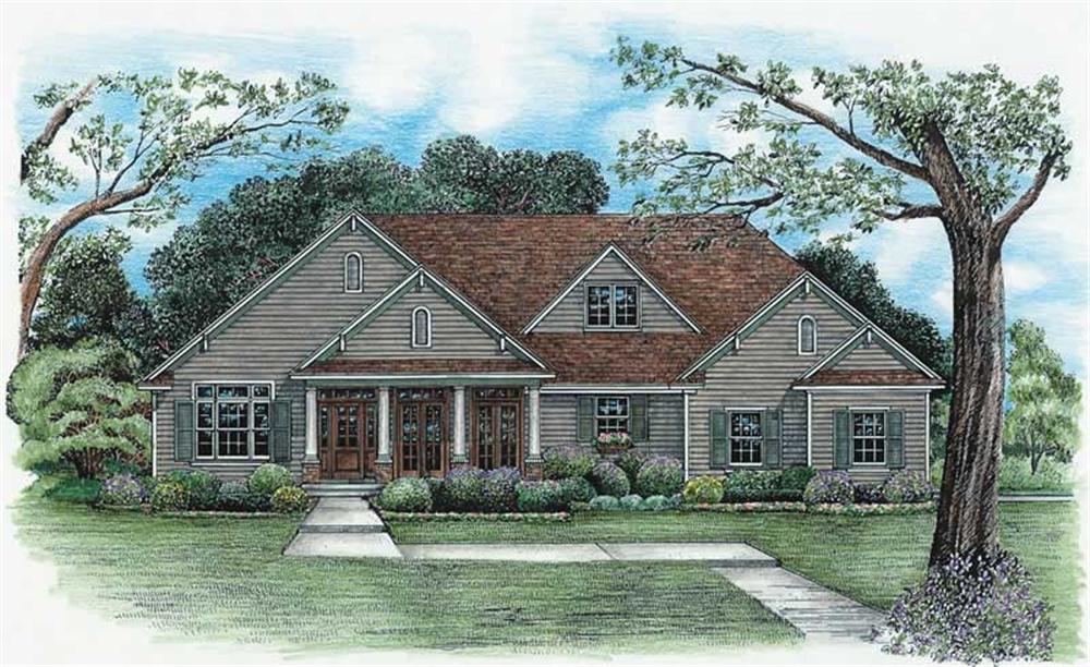 Main image for house plan # 6499