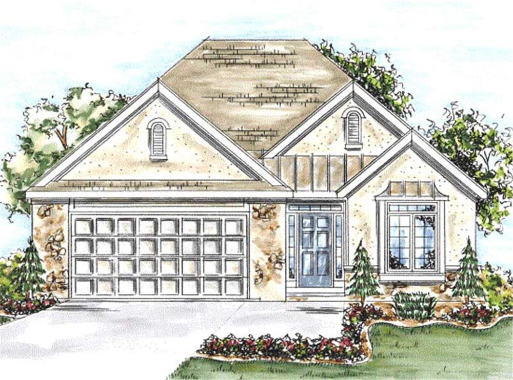 Main image for house plan # 11698