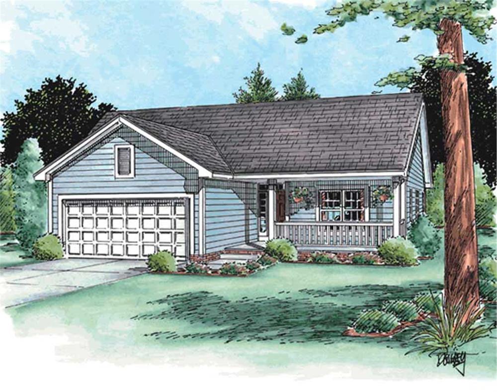 Main image for house plan # 11555