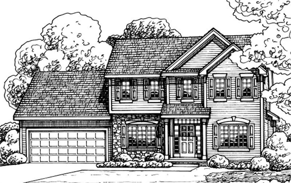 Main image for house plan # 11610