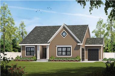 2-Bedroom, 2120 Sq Ft Ranch Home - Plan #120-2627 - Main Exterior