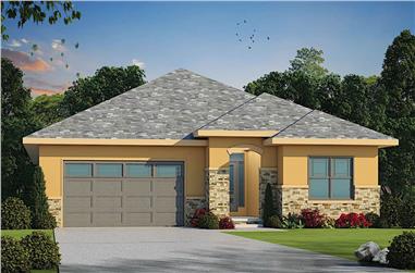 3-Bedroom, 2080 Sq Ft California Style House - Plan #120-2672 - Front Exterior