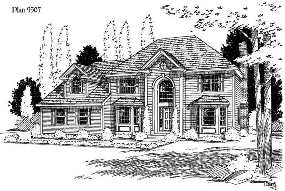 Main image for house plan # 3830