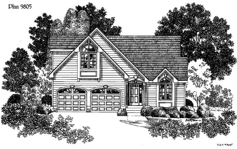 Main image for house plan # 3880