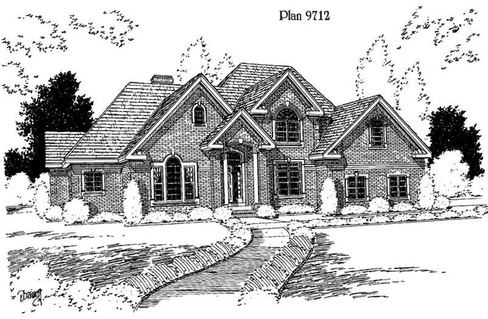 Main image for house plan # 3875