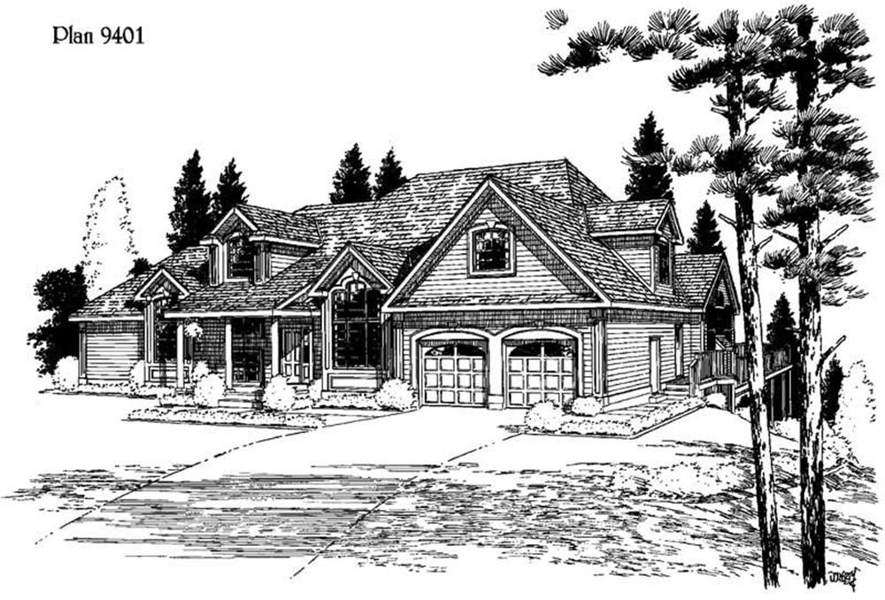 Main image for house plan # 3778
