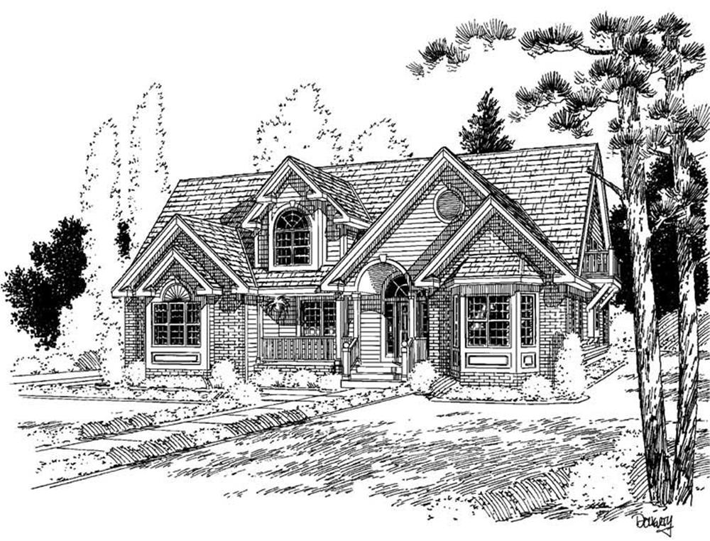 Main image for house plan # 3874