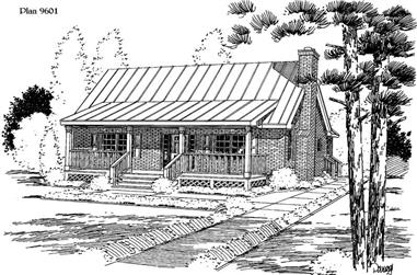 3-Bedroom, 1483 Sq Ft Cape Cod House Plan - 121-1054 - Front Exterior