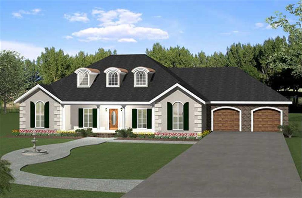 Main image for house plan # 16869