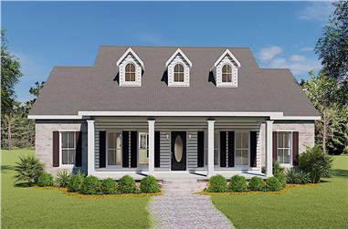 3-Bedroom, 1785 Sq Ft Country Home - Plan #123-1051 - Main Exterior