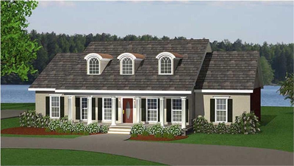 Main image for house plan # 16842