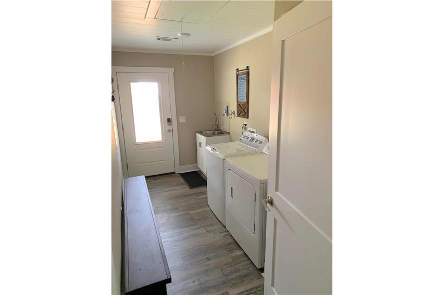 Laundry Room of this 2-Bedroom,1292 Sq Ft Plan -123-1071