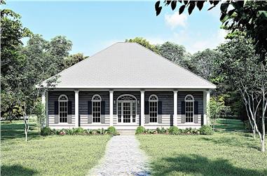 3-Bedroom, 1640 Sq Ft Southern Home - Plan #123-1074 - Main Exterior