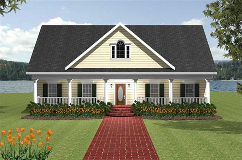 Main image for house plan # 19717