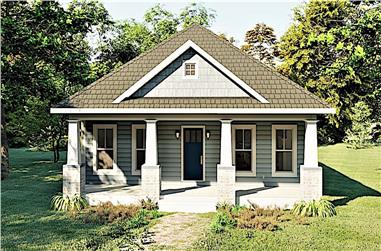 3-Bedroom, 1587 Sq Ft Ranch House - Plan #123-1095 - Front Exterior