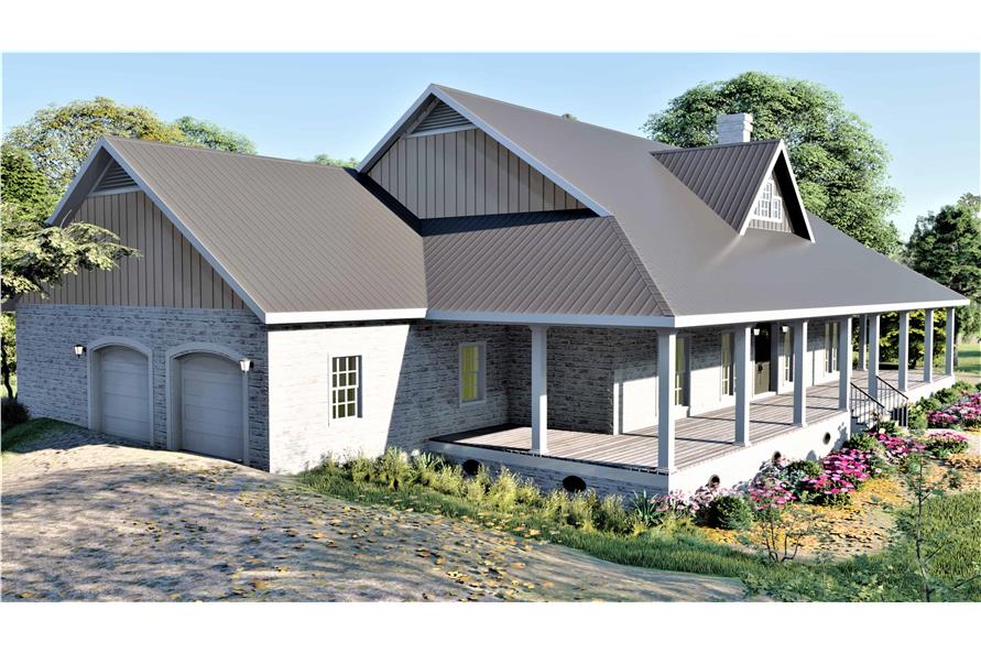 Left View of this 3-Bedroom,2090 Sq Ft Plan -2090