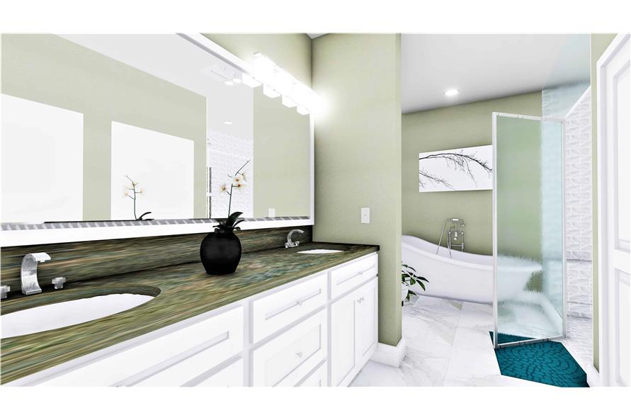 Master Bathroom of this 3-Bedroom,2090 Sq Ft Plan -2090