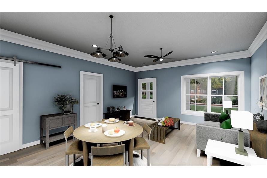 Great Room of this 3-Bedroom,1035 Sq Ft Plan -123-1116