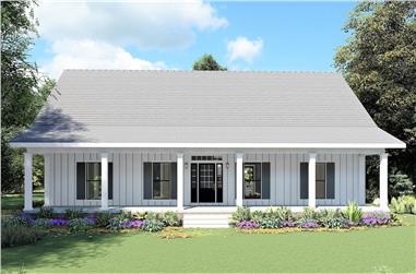 4-Bedroom, 2096 Sq Ft Ranch House - Plan #123-1120 - Front Exterior