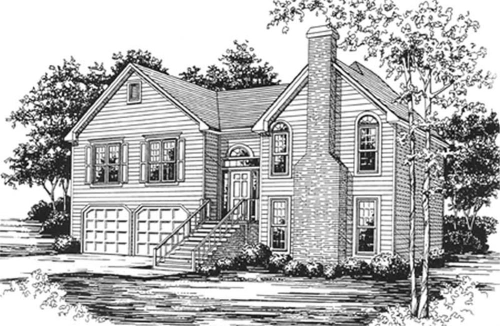 Main image for house plan # 7494