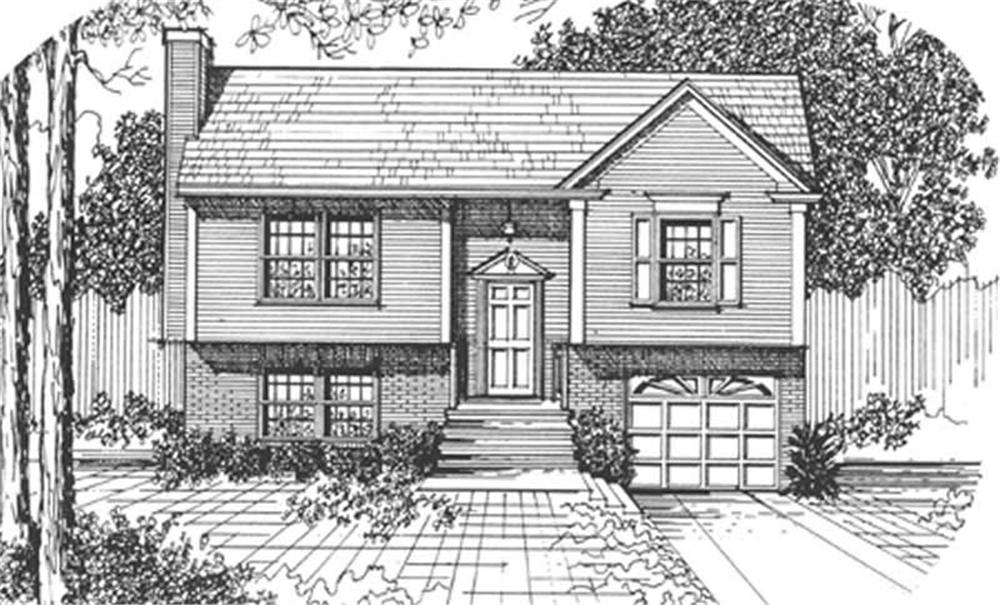Main image for house plan # 7510