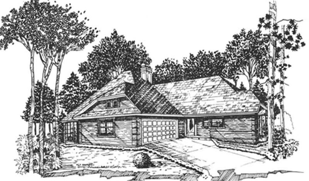 Main image for house plan # 7465