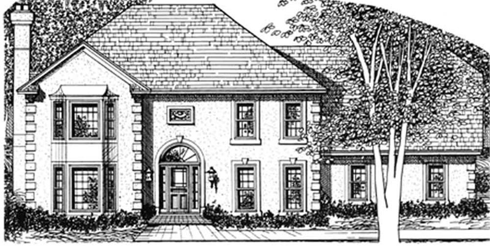Main image for house plan # 7544