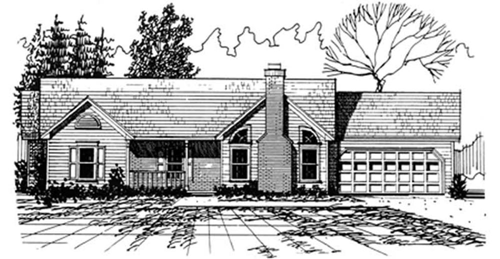 Main image for house plan # 6948