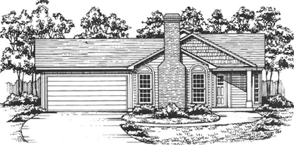 Main image for house plan # 6939