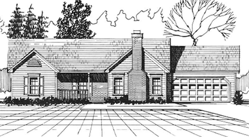 Main image for house plan # 6932