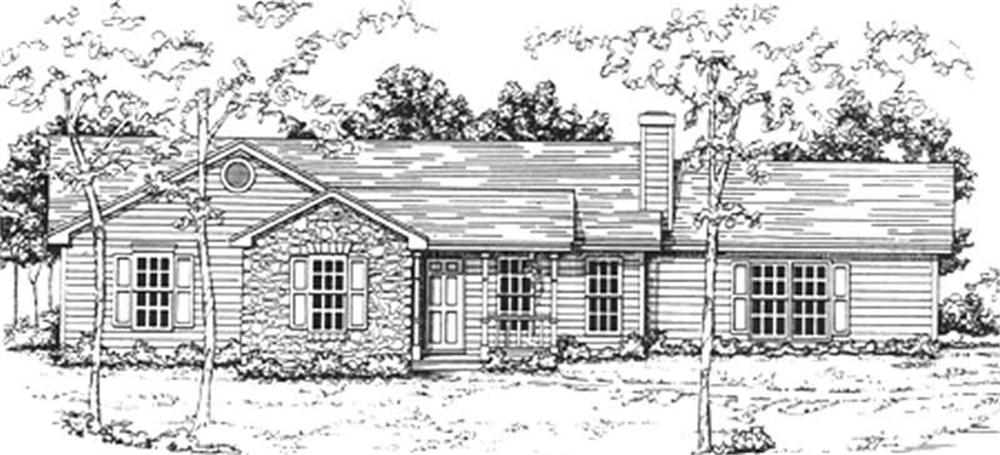 Main image for house plan # 6928