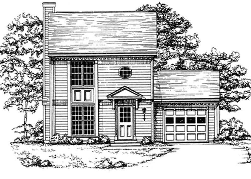 Main image for house plan # 7506