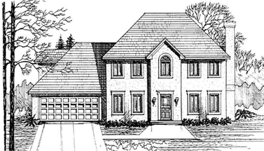 Main image for house plan # 7549