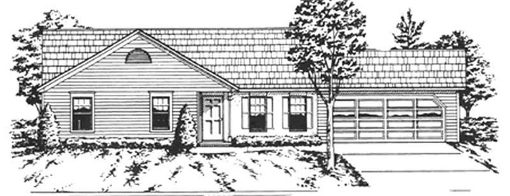 Main image for house plan # 6935