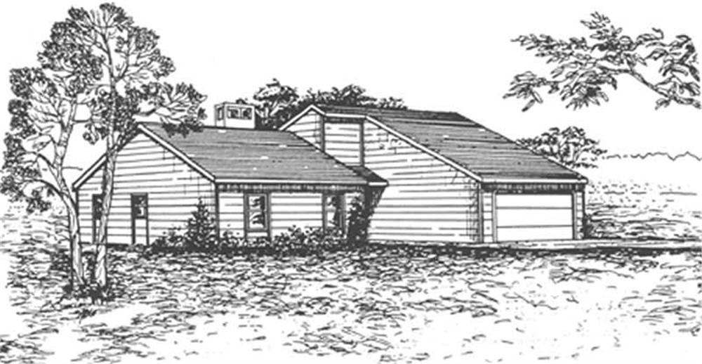 Main image for house plan # 6944