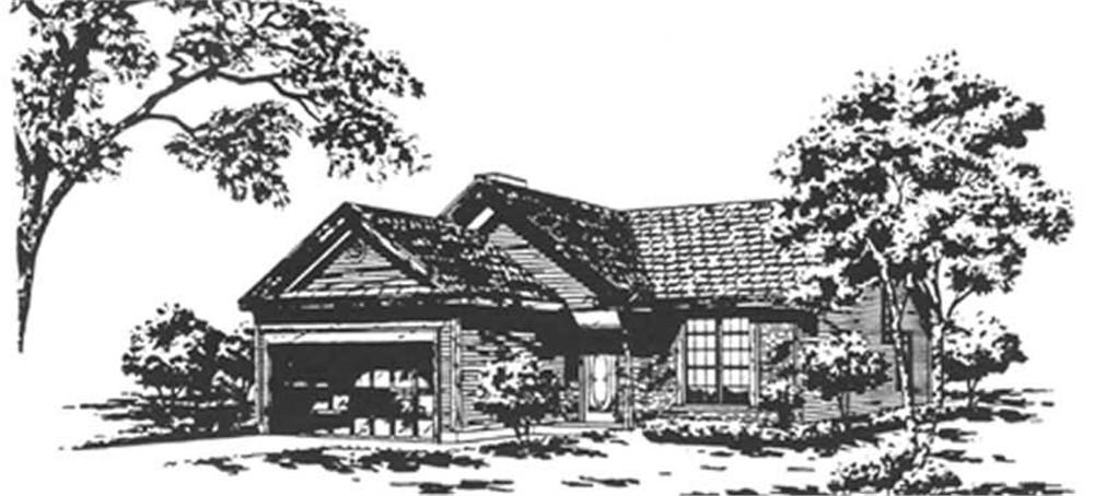 Main image for house plan # 6945