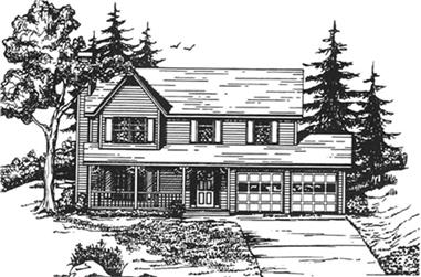 3-Bedroom, 1795 Sq Ft Small House Plans - 124-1122 - Main Exterior
