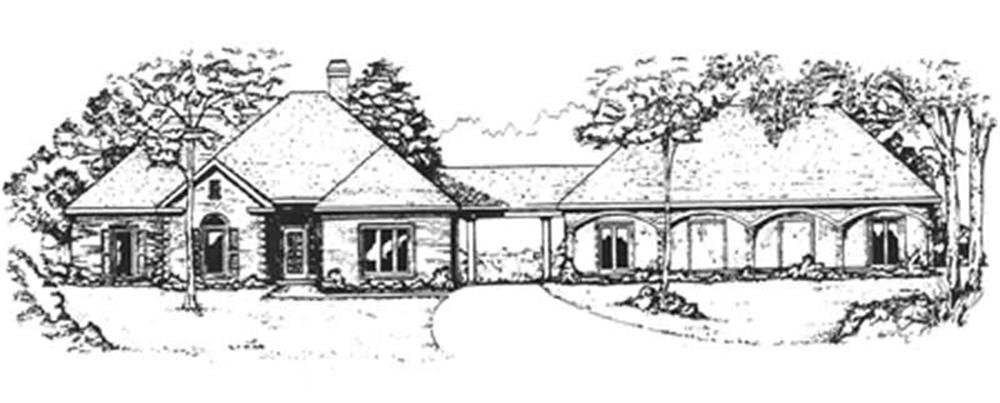 Main image for house plan # 7475