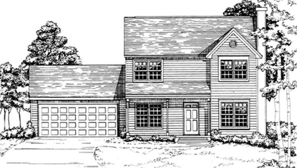 Main image for house plan # 7520