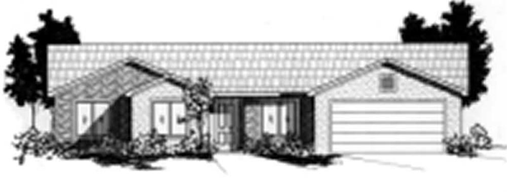 Main image for house plan # 19386