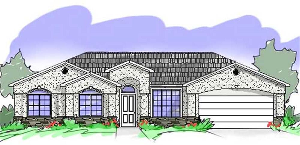 Main image for house plan # 19321