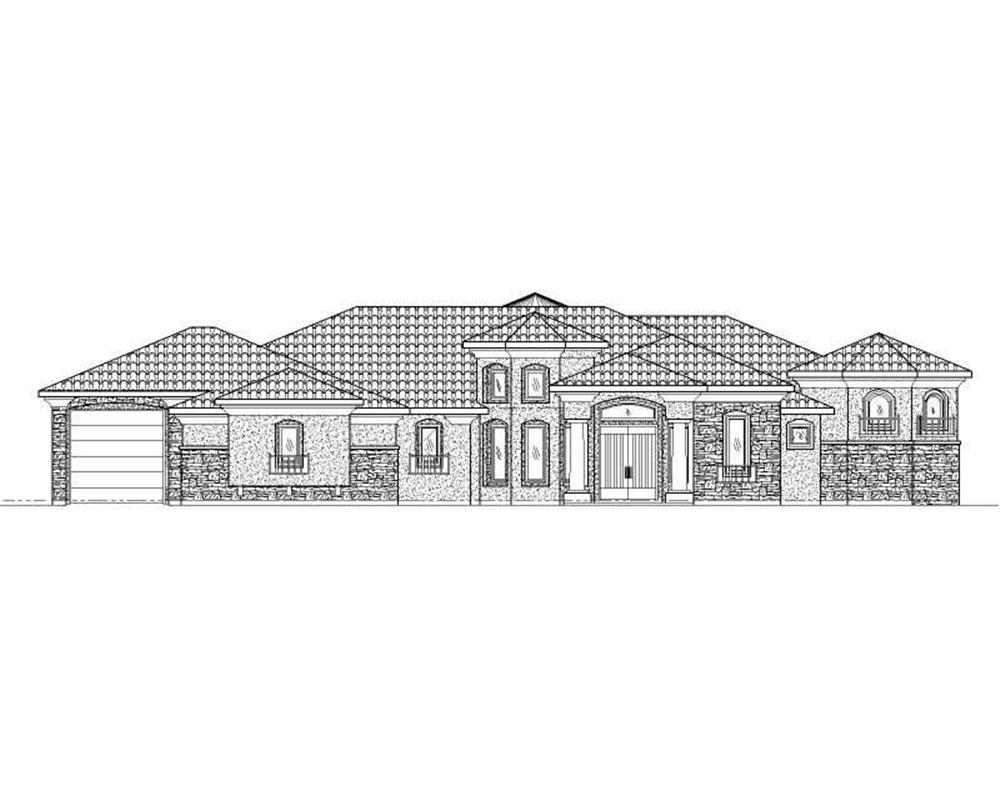 Main image for house plan # 19755