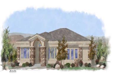 2-Bedroom, 3270 Sq Ft Contemporary House Plan - 125-1180 - Front Exterior