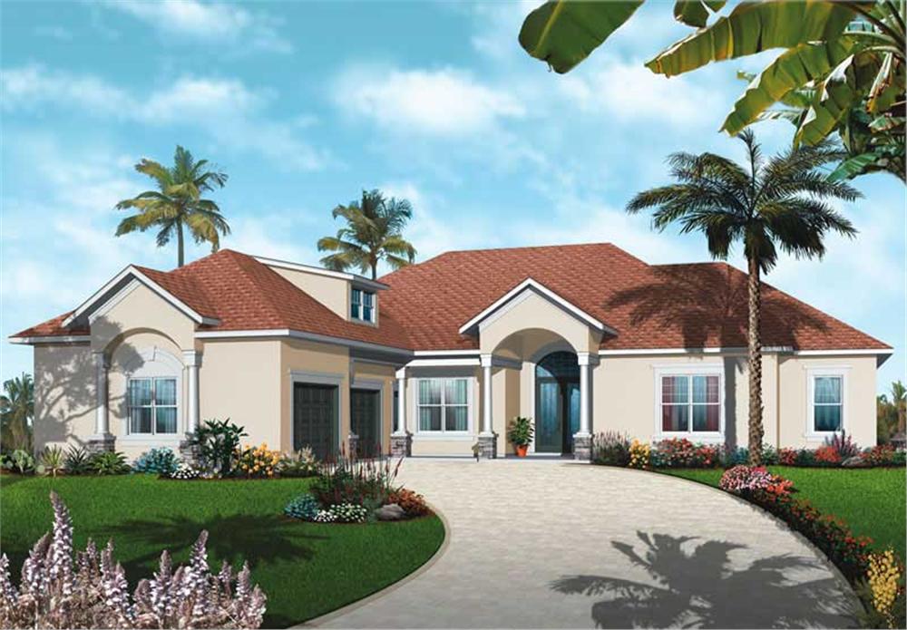 Main image for house plan # 19994